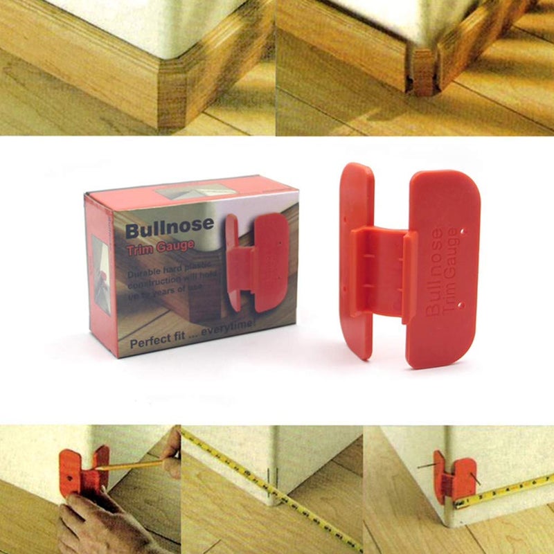 StepOK Bullnose Corner Trim Gauge Woodworking Marking Tool - Image 4